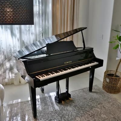 Yamaha DGT2IIXG disklavier baby grand piano 3' image 3