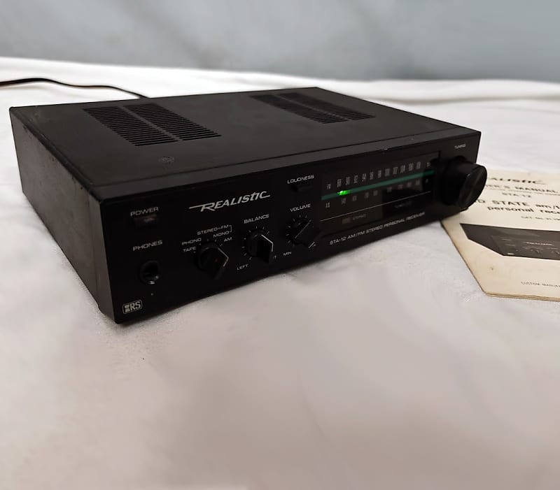 Realistic STA-12 AM/FM Stereo Receiver 31-1965  			