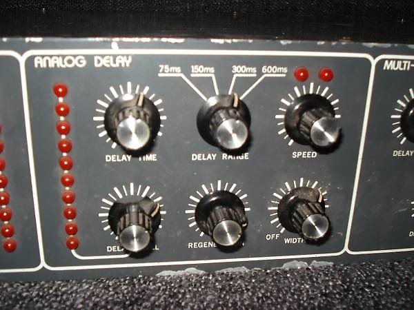 Vintage 1970s Ibanez AD-230 Analog Delay Multi-Flanger Made
