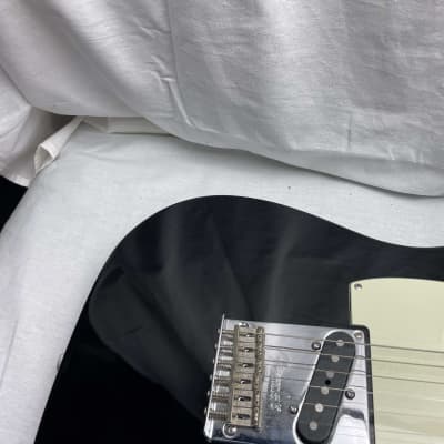 Fender American Standard Telecaster Guitar 2014 - Black / Maple neck image 3