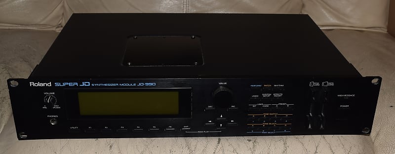 Roland Super JD-990 Sound Module 1993 - 1996 - Black image 1