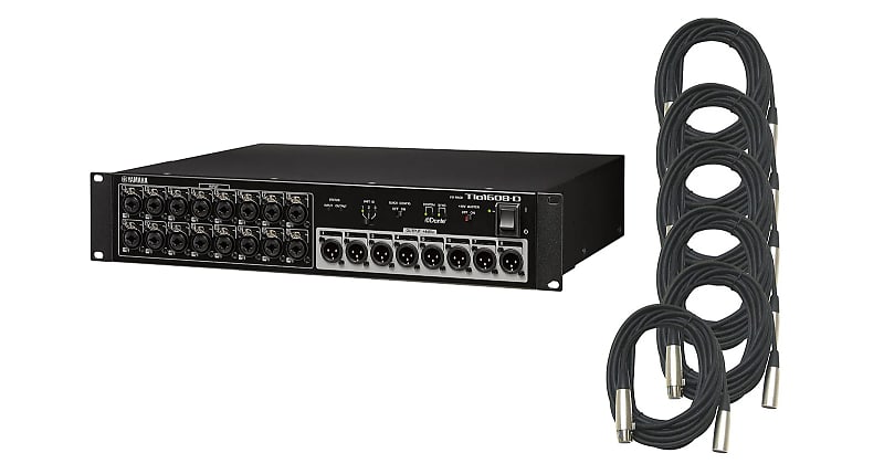 Yamaha Tio1608-D 16 Channel Dante Input Interface | Reverb Yamaha Tio1608-D 16 Channel Dante Input Interface | Reverb