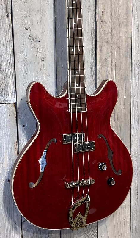 New 2023 Guild Starfire I Bass Cherry Red, Amazing Player, Help