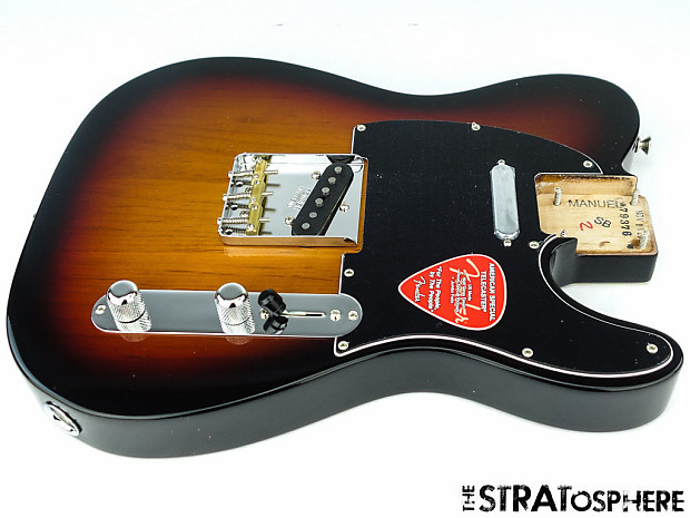 LOADED Fender American Special Tele BODY Texas Special Telecaster 3TS Sunburst
