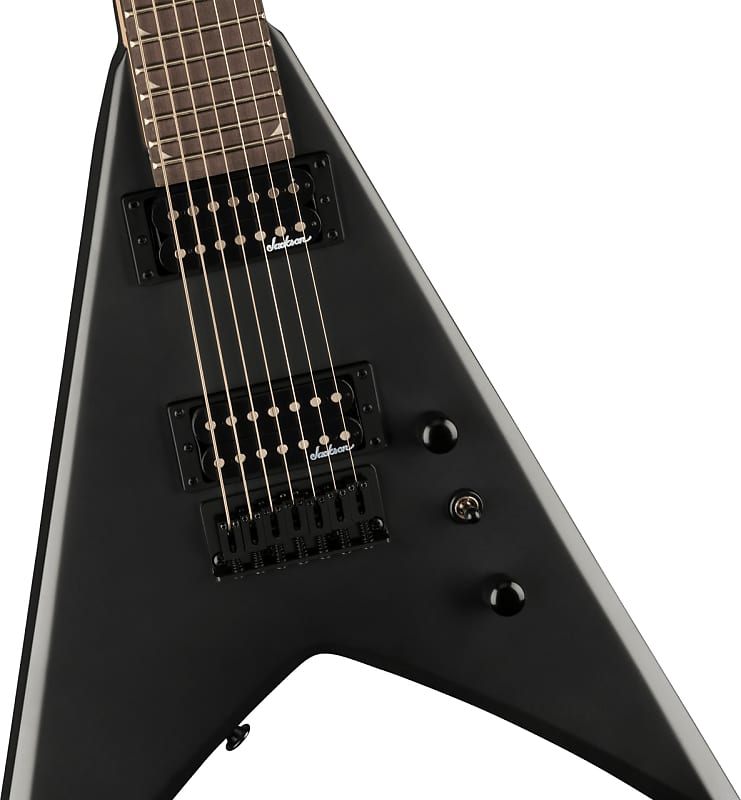 Pre-Order! 2024 Jackson JS Series JS22-7 KING V Guitar in Satin Black