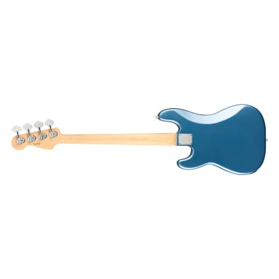 American Performer Precision Bass Satin Lake Placid Blue Fender image 3