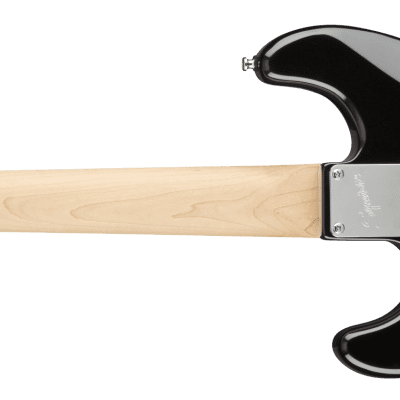 Squier Mini Strat Electric Guitar - Black with Laurel Fingerboard image 4