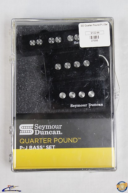 Seymour Duncan Quarter Pound P-J Bass Pickup Set of 3 PJ Pickups