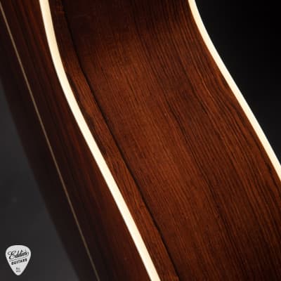 Bourgeois OM Large Soundhole Sunburst - Aged Tone Adirondack & Madagascar Rosewood image 14