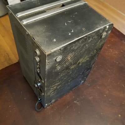 Thordarson T-31W25AX 25 Watt Tube PA Amp 6L6 T31W25AX 1950 - Black wrinkled paint image 13