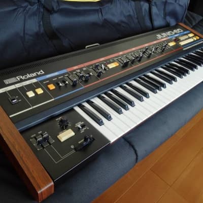 Roland JUNO-60 Synthesizer Used No problem for normal use AC 100V With bag image 1