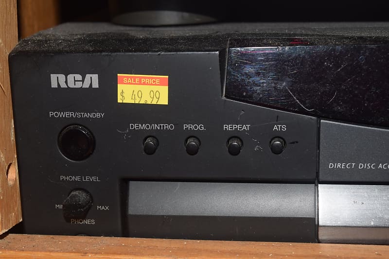 Used RCA 5Disc Changer Audio CD Player RP8085 Reverb