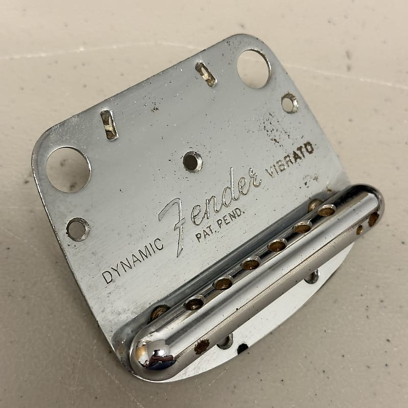Fender Mustang Tailpiece Vibrato 1966 Bridge Vintage USA 1967 Reverb