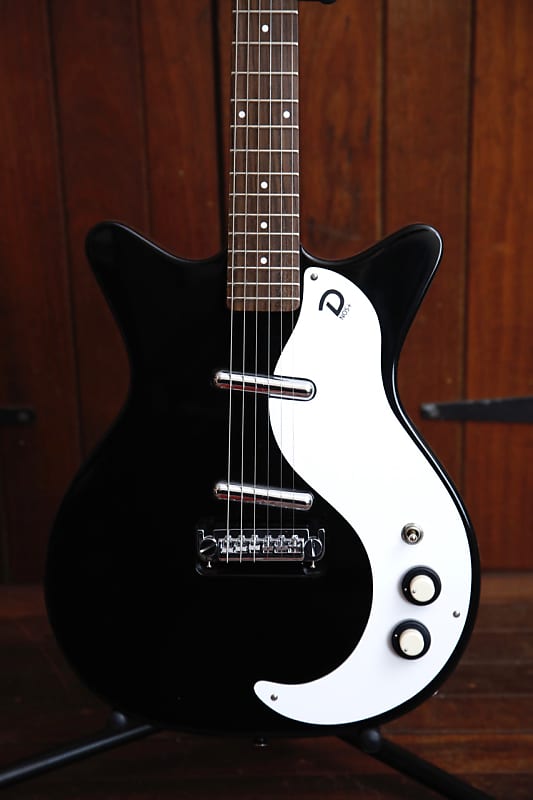 Danelectro '59M NOS+ Electric Guitar Black image 1