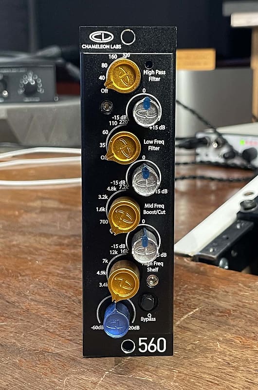 Chameleon Labs 560EQ Inductor EQ 500 Series Reverb