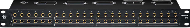 Black Lion Audio PBR TRS 96-Point Gold-Plated TRS Patchbay image 1