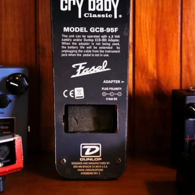 Dunlop Crybaby Classic Wah GCB-95F Pedal Pre-Owned image 2