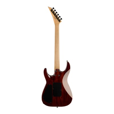 Jackson Pro Plus Series Dinky DKAQ 24-Frets 6-String Electric Guitar with Floyd Rose 1000 Series Double-Locking Tremolo (Right-Handed, Ghost Burst) image 2