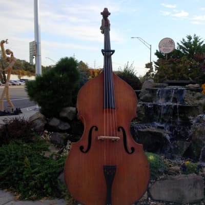 Kay 5 String-3/4 Upright Bass, Bass Fiddle, Double  Bass-Shop Setup-w/Ultralite Case and Bow image 8