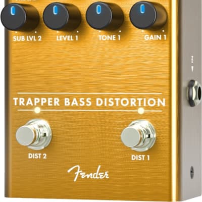 Fender Trapper Bass Distortion Effect Pedal - 023-4564-000 image 10