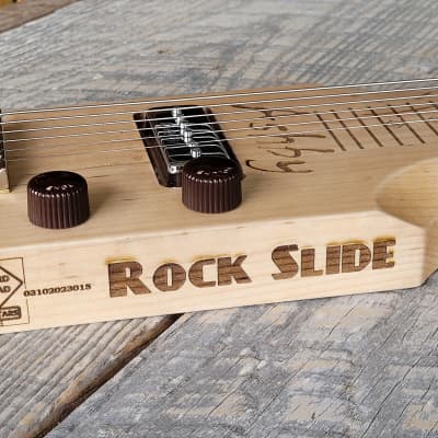 Hard Road™ Rock slide Lap Steel guitar, Maple 2023 - hand rubbed oil finish image 17