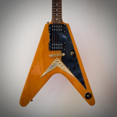 GIbson Flying V Gothic II EMG Satin Black [10/11] | Reverb UK