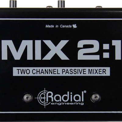 Radial Engineering Mix 2:1 Two Channel Summing Mixer/Audio Combiner image 4
