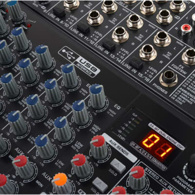Behringer Xenyx X2222USB 22-Input Mixer with USB Interface image 6