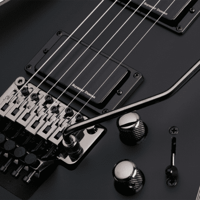 Schecter BlackJack SLS C-1 FR Active Satin Black Electric Guitar image 5