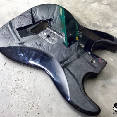 Unknown S-Style Guitar Body #1 (1990s, Black) image 12