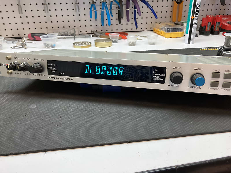 Korg DL8000r Stereo Multi-tap Digital Delay | Reverb