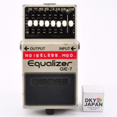 Boss GE-7 Modified Noiseless Equalizer Made In Japan 1982