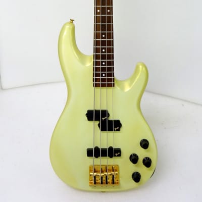 Fender Japan Active Precision Bass PJR-65 Cosmo White MIJ E Serial Fujigen for sale