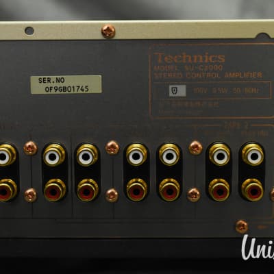 Technics SU-C2000 Stereo Control Amplifier in Very Good Condition image 14