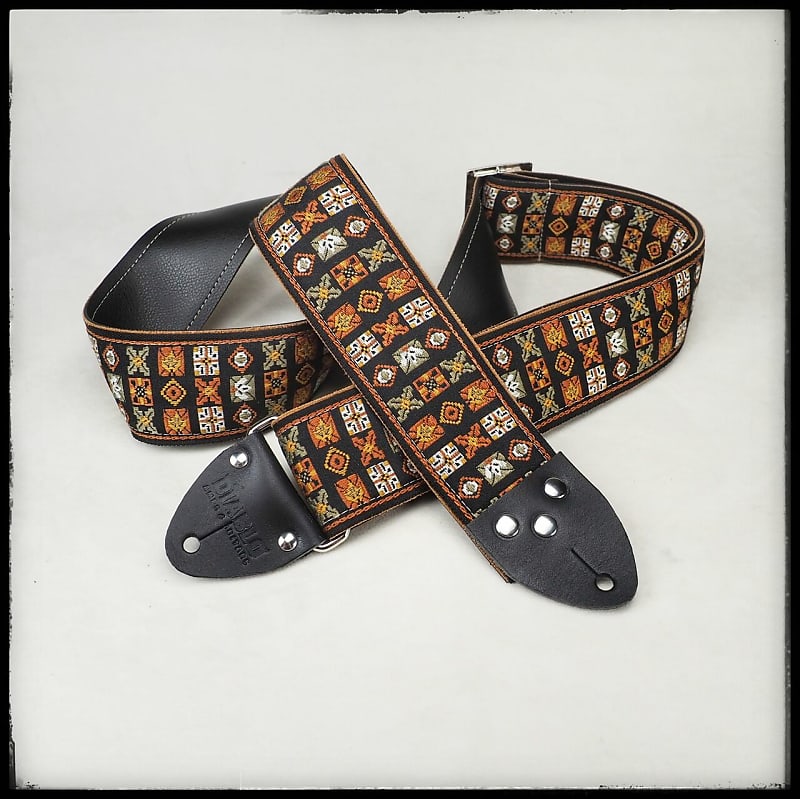 Tom's Vintage Rust 'Woodstock' Guitar Strap Reverb