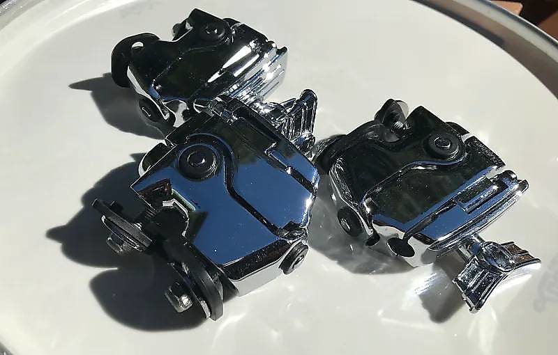 Ludwig Atlas Floor Tom Bracket Set w/legs 2020 Chrome Reverb