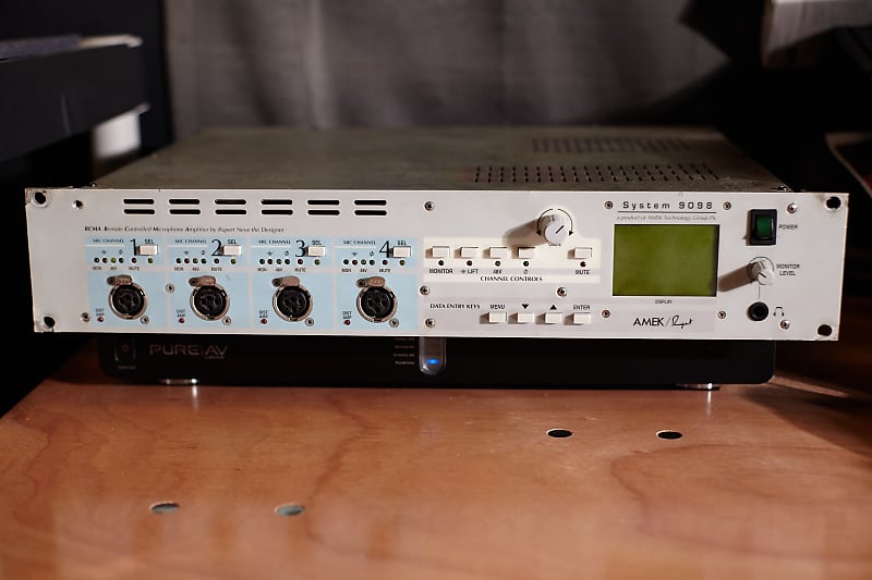 AMEK System 9098 RCMA Quad Mic Preamp 1990s - Gray | Reverb