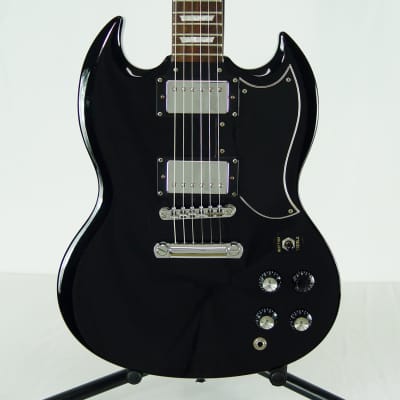 2007 Epiphone SG Standard G400 Ebony Black w/ Gig Bag | Reverb 2007 Epiphone SG Standard G400 Ebony Black w/ Gig Bag | Reverb