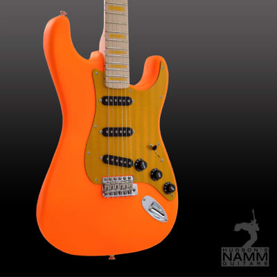 2018 Fender NAMM Display Masterbuilt Road Cone Glow On Stage  NOS Stratocaster  D Galuszka  BrandNew image 9
