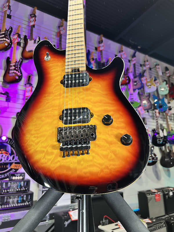 EVH Wolfgang Standard QM Electric Guitar - 3-tone Sunburst Auth Deal Free Ship! 423 *FREE PLEK WITH PURCHASE* image 1