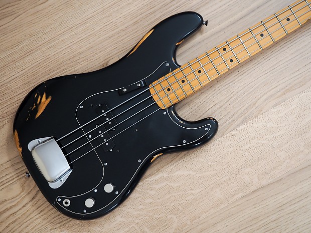 Black precision bass on sale