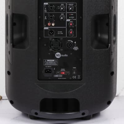 MJ Audio BP13-15A 400W RMS 15" 2-Way Active DJ Speaker with Bluetooth/MP3/USB/SD image 3