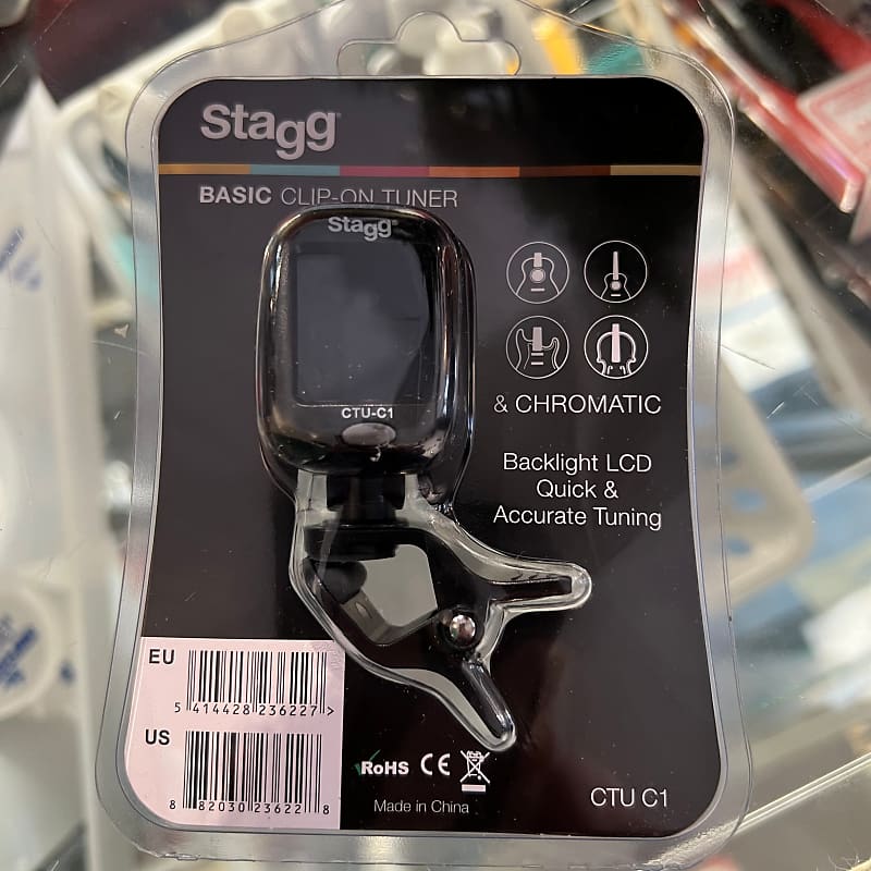 Stagg Basic Clip-On Tuner image 1