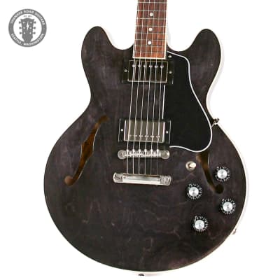 2020 Gibson ES-339 in Transparent Black image 1