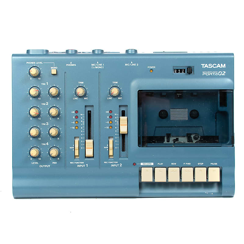 TASCAM Porta 02 Ministudio 4-Track Cassette Recorder image 1