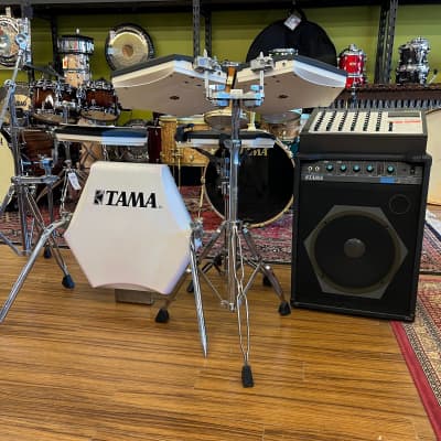 Tama Techstar Electronic Set Complete with Stands and Amp image 1