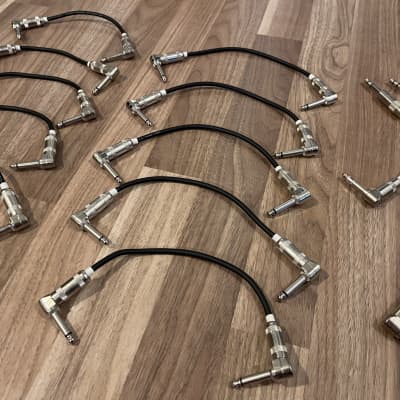 30x  Goodwood Audio Patch Cables - FULL Pedalboard Kit (Mono + Stereo) image 3