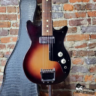 Kent/Guyatone Model 650A (1960s Sunburst Collector's Condition) w/ HSC for sale