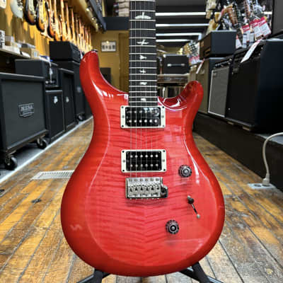 Paul Reed Smith S2 Custom 24 Electric Guitar Bonnie Pink Cherry Burst w/Padded Gig Bag image 1