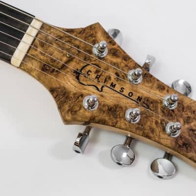 Crimson Classic Hooker Les Paul Master Build Guitar image 3